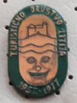 Značka Turistično društvo TD Litija 1957/1977 pustni karneval zelena
