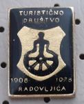 Značka Turistično društvo TD  Radovljica 1908/1978