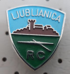 Značka veslaški klub RC Ljubljanica .