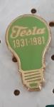 Značka Žarnice Tesla 1931/1981