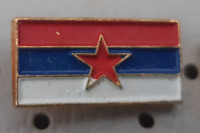 Značka Zastava Socialistična republika Hrvaška