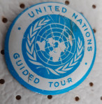 Značka Združeni narodi United Nations Guided tour