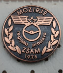 Značka ZŠAM Zveza šoferjev in avtomehanikov Mozirje 1978