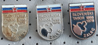 Značke II. Slovenski tabor Žalec 1868/1978