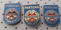 Značke Partizan Vojna ugostiteljska ustanova 1968/1978