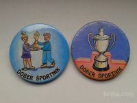 Značke-priponke DOBER ŠPORTNIK