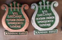 Znački 8. Srečanje prevskih zborov upokojencev Kamnik 1982