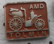 Znački Avto moto društvo AMD Tolmin rjava