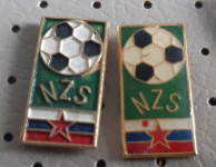 Znački Nogometna zveza Slovenije NZS bivša Jugoslavija