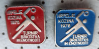 Znački Rokometni turnir bratstva in enotnosti Hrpelje Kozina 1976