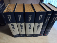 BETON-KALENDER 1996, 1998 in 2008 v nemščini