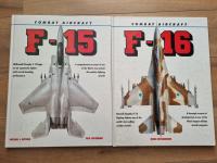 Combat Aircraft F-15 in F-16, 2 knjigi