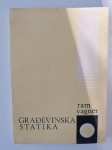 RAM VAGNER, GRADEVINSKA STATIKA, IV.