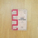 Roman Poniž: OSNOVE ELEKTROTEHNIKE, II. del, II.predelana izdaja, 1949