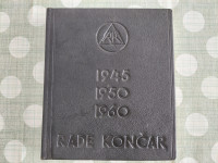 SLIKOVNA KNJIGA,MONOGRAFIJA,RADE KONČAR,PETNAEST GODINA PODUZEČA...