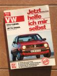 VOLKSWAGEN VW GOLF MK 2 II 1.6 DIESEL - SERVISNI PRIROČNIK