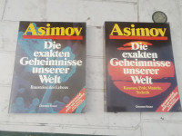 ZNANSTVENA FANTASTIKA ASIMOV 1 IN 2 V NEMSKEM JEZIKU CENA 18,5 EUR KOM