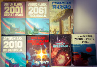 Znanstvena fantastika pisateljev: Artur Klark in Stanisav Lem.