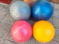 Žoga za Fitnes 65cm, Joga, Ravnotežje, Vitko Telo