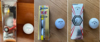 Golf žogice Titleist PROV1/Calla.chromesoft/Srixon ZX  (0,99 eur/kos )