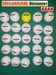 Golf žogice 25x TAYLORMADE DISTANCE+ AAAA