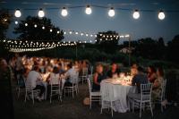 Okrasne led vrtne lučke - za najem /poročna dekoracija