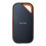 2TB Sandisk Extreme PRO prenosni USB 3.2 Gen2x2 črne barve