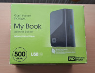 zunanji trdi disk 500Gb , WD My Book Essential
