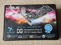 Prodam Asus Xonar DG, 5.1, PCI, locen ojacevalnik za slusalke