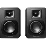 Aktivni zvočniki za police Audio Technica AT-SP3X (črni. Bluetooth 5.3
