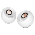 Creative Labs Pebble Pro (bel, vtičnica, USB-A/C, Bluetooth, digitalni