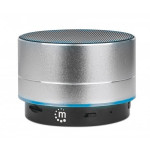 MANHATTAN kovinski LED Bluetooth zvočnik, barvita lučka, krmilniki, vr