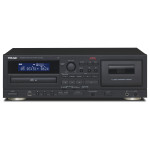 TEAC AD-850-SE CD in kasetofon z USB-jem, črne barve