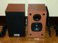 2-sistem. zvočnika 2x 15W 4 ohm (za zadaj) za Genius 5.1 SW-HF5.1 5000