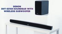 DENON DHT-S516H Soundbar z vgrajenim brezžičnim globokotoncem in HEOS-