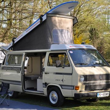 Najem VW T3 California (1985) 4-osebe od 125EUR-215EUR Domžale