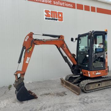 HITACHI ZX26U-6 PREMIUM RABLJENI MINI BAGER