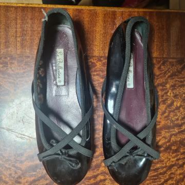 Le Ballerine Črne Lak 37 3 eur