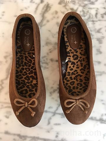 Rjave balerinke 37 (Kot nove)