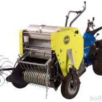 Gorska mini balirka CAEB MP 550 za motokultivatorje