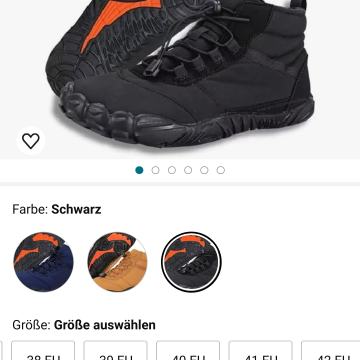 NUOKA Barefoot zimski čevlji, topli, unisex