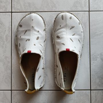 Vivobarefoot Ababa Canvas White Swipe | št. 44 | minimalistična obutev