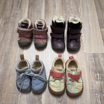 Bosonoga obutev 19-22 velikost, Froddo, D.D.Step, Filli, Wildling