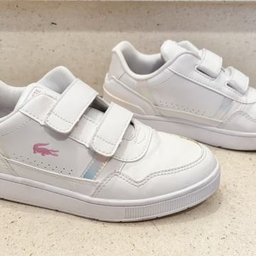 Lacoste bele superge dekliški čevlje št.34