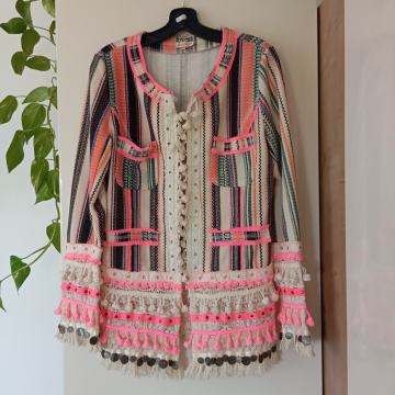 AMBIKA JAKNA Z AZTEŠKIM VZORCEM 38/40