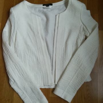 NOVA jakna COMMA, bela, št. 38