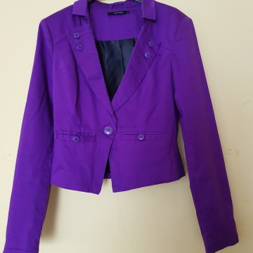 VERO MODA VIJOLČEN BLAZER 40