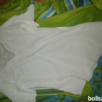 Nosečniška bela bluza-tunika, vel XS-S, POLETNA