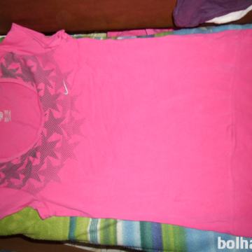Nosečniška majica NIKE-roza, vel S, poletna