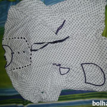 Nosečniška pižama-majica, bombaz, vel L-XL
